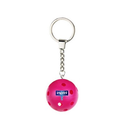 Plastic Ball Key Chain