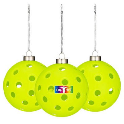 Keychain With Pickleball Ball